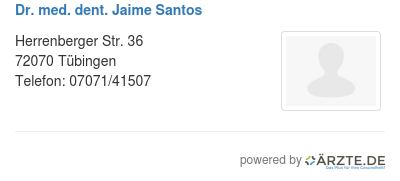 Dr med dent jaime santos
