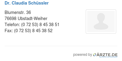 Dr claudia schuessler