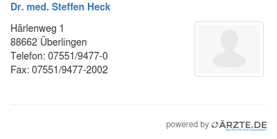 Dr med steffen heck