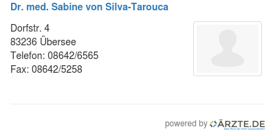 Dr med sabine von silva tarouca