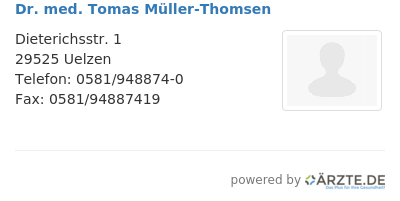 Dr med tomas mueller thomsen 422834