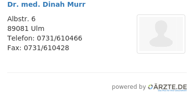 Dr med dinah murr 662805