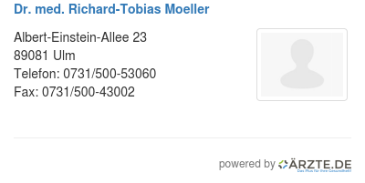 Dr med richard tobias moeller 585629