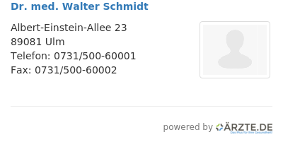 Dr med walter schmidt 584062