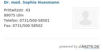 Dr med sophia huesmann 649079