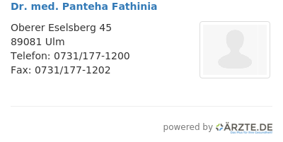 Dr med panteha fathinia