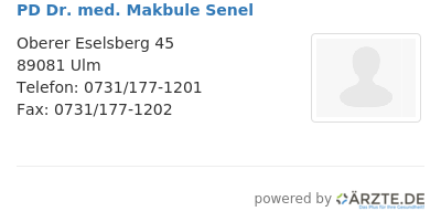 Pd dr med makbule senel