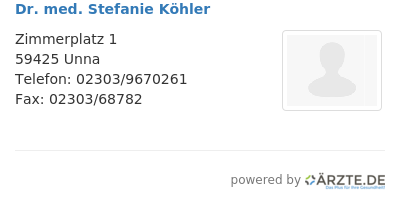 Dr med stefanie koehler 644868