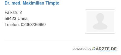 Dr med maximilian timpte 586814