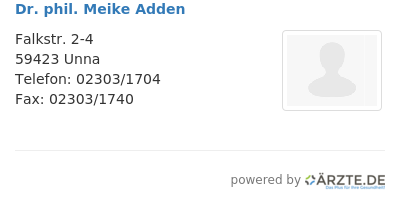 Dr phil meike adden