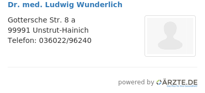 Dr med ludwig wunderlich