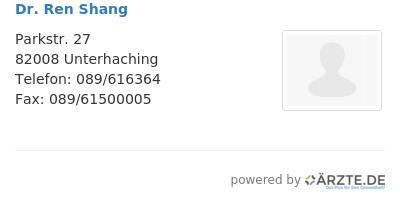 Dr ren shang