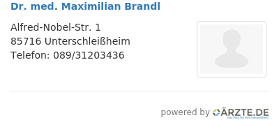 Dr med maximilian brandl 542679