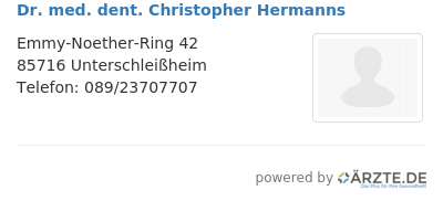 Dr med dent christopher hermanns