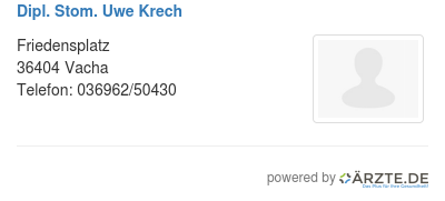 Dipl stom uwe krech