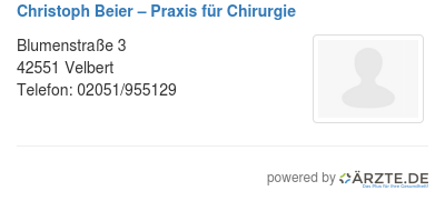 Christoph beier praxis fuer chirurgie