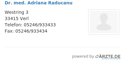 Dr med adriana raducanu
