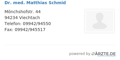 Dr med matthias schmid 258509