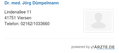 Dr med joerg duempelmann 587562