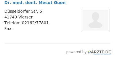 Dr med dent mesut guen