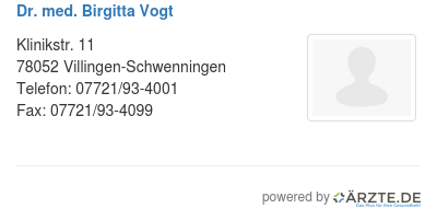 Dr med birgitta vogt