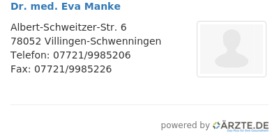 Dr med eva manke