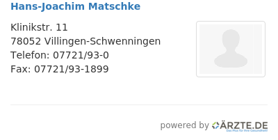 Hans joachim matschke