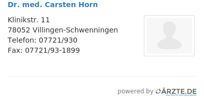 Dr med carsten horn 650437