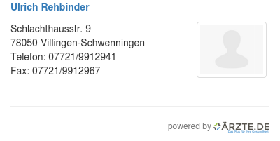 Ulrich rehbinder