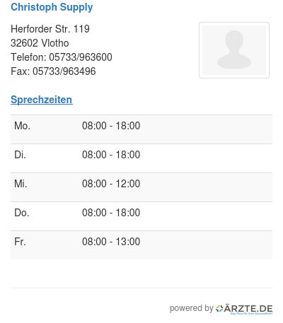 Christoph supply