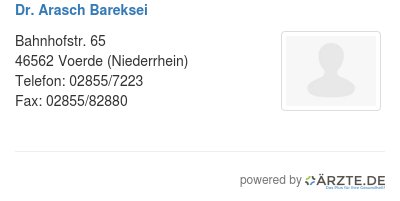 Dr arasch bareksei