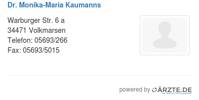 Dr monika maria kaumanns