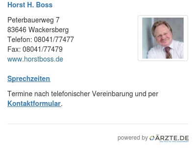 Horst h boss