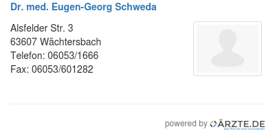 Dr med eugen georg schweda
