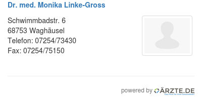 Dr med monika linke gross
