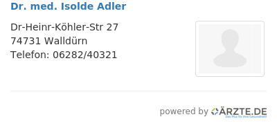 Dr med isolde adler 648295