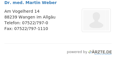 Dr med martin weber 541694