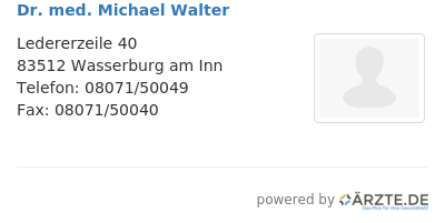 Dr med michael walter 254002