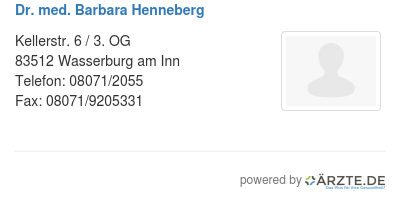 Dr med barbara henneberg