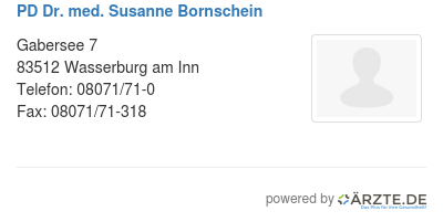 Pd dr med susanne bornschein 572278