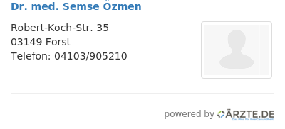 Dr med semse oezmen