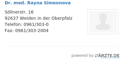 Dr med rayna simeonova