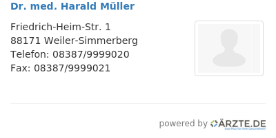 Dr med harald mueller 254562