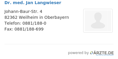Dr med jan langwieser