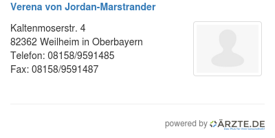 Verena von jordan marstrander