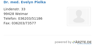 Dr med evelyn pielka