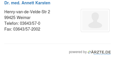 Dr med annett karsten
