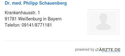 Dr med philipp schauenberg 310664