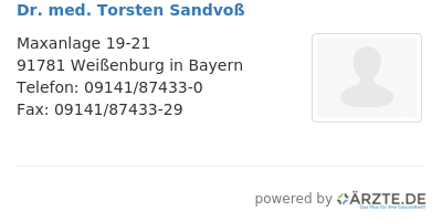 Dr med torsten sandvoss 647613