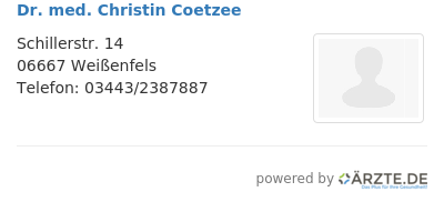 Dr med christin coetzee 658859